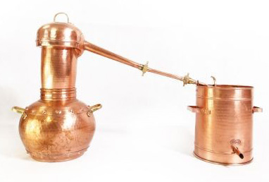 "CopperGarden®" Destille Arabia 25 Liter & Thermometer - Click Image to Close